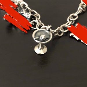 James Avery Retired Martini Charm